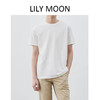【夏季定制】LILY MOON情侣款天丝汉麻V领圆领气质休闲纯色短袖T恤（全部‘’现货 商品缩略图9