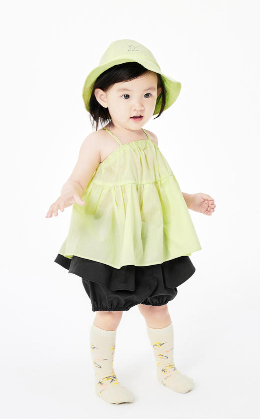 jnby  23年夏款  长绒棉府绸吊带背心  YN5012750 商品图5