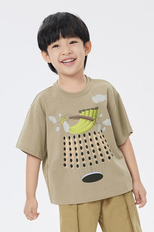 jnby  23年夏款  针织棉高克耐磨短袖T恤  1N5111580 商品图0