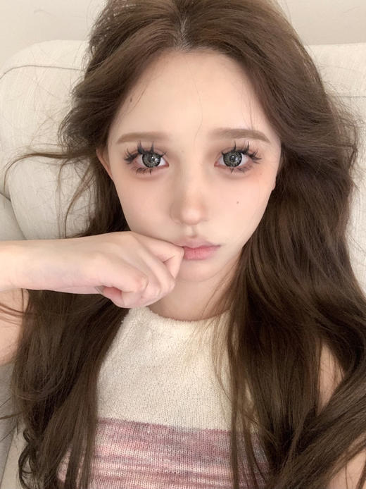 【半年抛】荣耀青灰Loveiikira | 大直径14.5，着色14.0 | 【同品牌多副更划算选款完整色板内】 商品图6