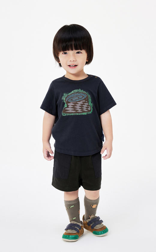 jnby  23年夏款  长绒棉经典款短袖T恤  YN5112120 商品图5