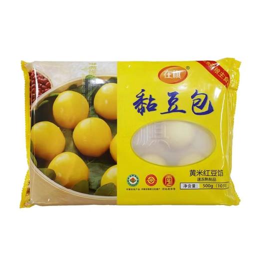 在旗黏豆包黄米红豆馅400g（8粒） 商品图1
