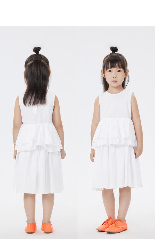 jnby  23年夏款  全棉府绸高品质无袖连衣裙 1N4G13300 商品图7