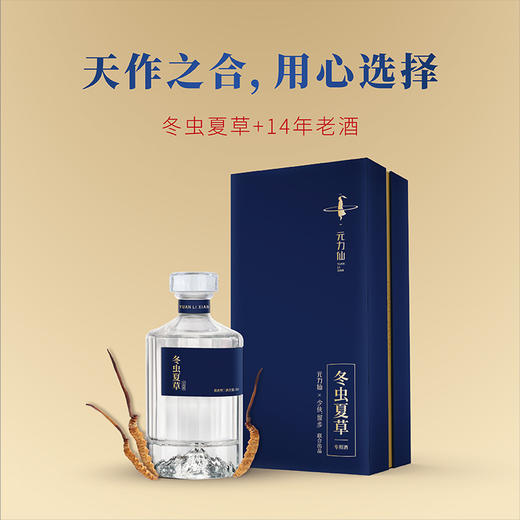 元力仙 冬虫夏草酒 浓香型 商品图1
