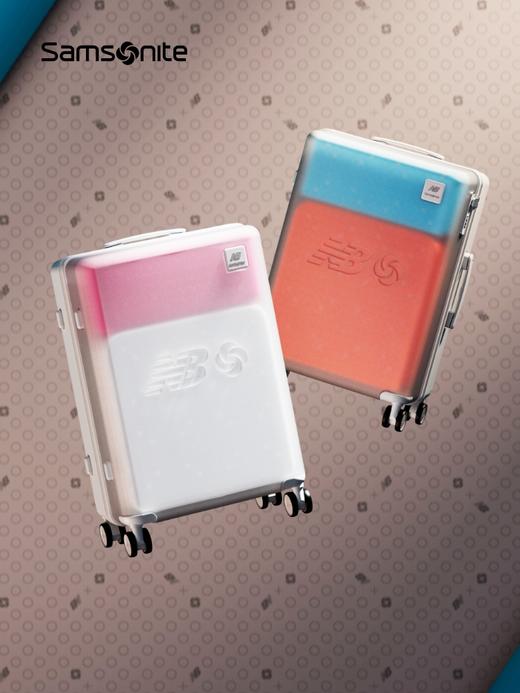 新秀丽New Balance x Samsonite 联名款半透明时尚PC材质拉杆箱QQ3*001 商品图5