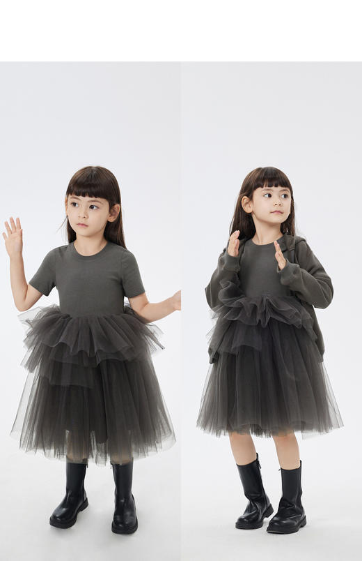 jnby  23年夏款  亲肤柔软短袖连衣裙  1N4G13150 商品图7