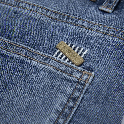 【断码清仓】HX 夏季水洗牛仔九分裤S210320063101 商品图9