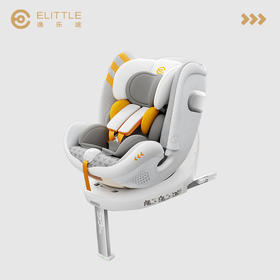【皮妈甄选】elittle逸乐途小巨蛋pro儿童安全座椅0-7岁汽车用360度旋转宝宝车载