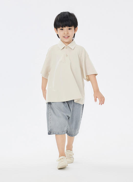 jnby   23年夏款  全棉斜纹牛仔短裤  1N4E12430 商品图9