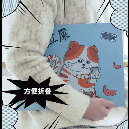 带薪拉屎 一次性猫砂盆临时猫厕所折叠超大外出便捷宠物纸箱猫窝 商品图4