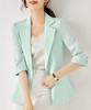 职业通勤，气质时尚OL休闲百搭修身薄款七分袖小西装外套女WLZD-2305506 商品缩略图1