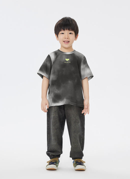 jnby 23年夏款  扎染工艺晕染短袖T恤   1N5113920 商品图8