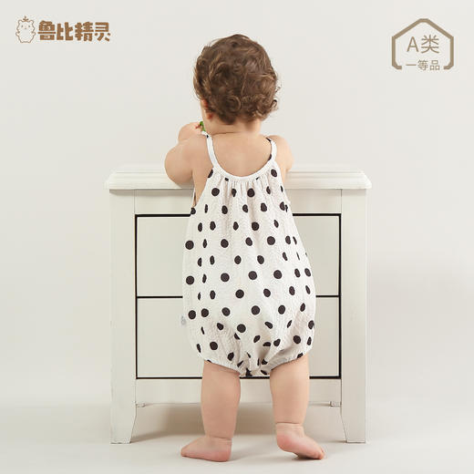 【吊带包屁衣】夏装宝宝吊带背心新生儿无袖吊带包屁衣哈衣网红可爱超萌包屁衣 商品图4