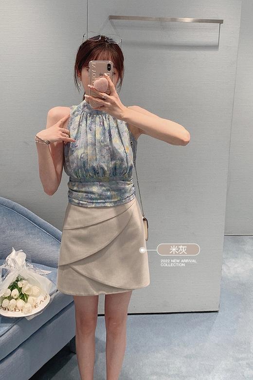 XS  金蘑菇菇【lowcal低卡半裙】实穿设计感气质不规则a字时髦半裙 商品图6