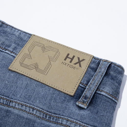 【断码清仓】HX 夏季水洗牛仔九分裤S210320063101 商品图8