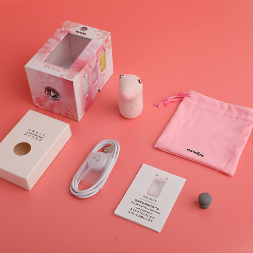 温柔的大熊君——namiya 可爱便携，5中吮吸变频迷你小跳蛋（日本品牌） 商品图6