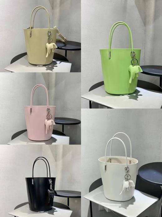 西村名物原皮糖果纯色预售水桶包 商品图7