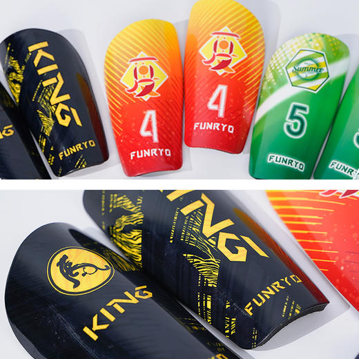 蜂锐FUNRY定制护腿板专业足球比赛运动护具护小腿插板男 商品图2