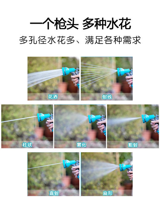16米花园浇花神器家用水管软管接水龙头洗车浇菜水枪浇水收纳 商品图4