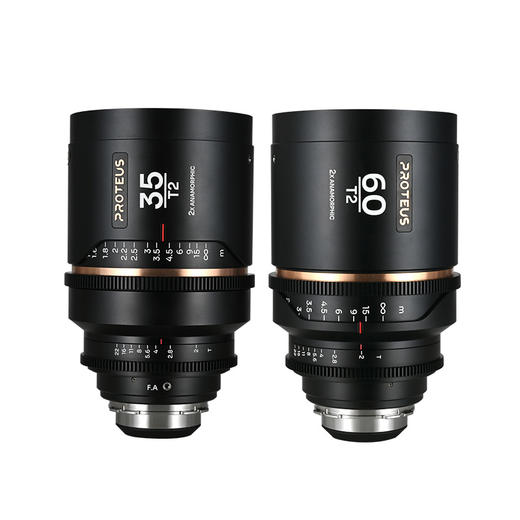 LAOWA老蛙 Proteus海神系列专业级2X变形宽银幕电影镜头套装（35mmT2.0/60mmT2.0套装、45mmT2.0/85mmT2.0套装） 商品图5