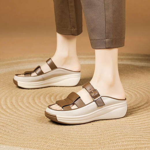 夏季新款，摇摇底厚底拖鞋XYM-k773 商品图7