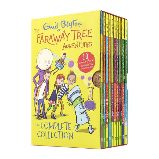英文原版 The Faraway Tree Adventures 10 Copy Slipcase 远方的魔法树10册 The Magic Faraway Tree 儿童图书 进口英语书籍 商品图0