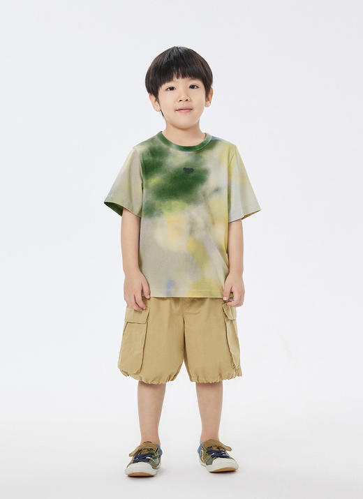 jnby 23年夏款  扎染工艺晕染短袖T恤   1N5113920 商品图11