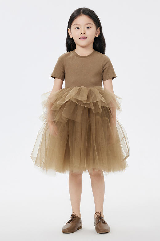 jnby  23年夏款  亲肤柔软短袖连衣裙  1N4G13150 商品图0