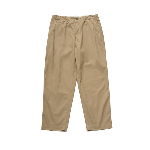 吃茶去chichaqu宽松直筒卡其裤 商品图0