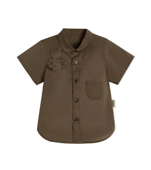 jnby  23年夏款  府绸全棉短袖衬衣  YN5212020 商品图5