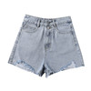 五一出游【夏日穿搭！显瘦显高大长腿】夏季新款高腰做旧复古辣妹穿搭毛边热裤女，原宿风休闲裤百搭高腰阔腿牛仔短裤，五分牛仔裤女时尚休闲热裤 商品缩略图7