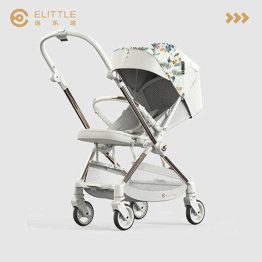 【导单专属】逸乐途E7婴儿车轻便双向宝宝推车新生儿可坐躺便携高景观折叠伞车 商品图0