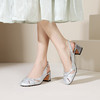 爆款舒适，软羊皮显腿白腿长包头凉鞋XHD-L2357 商品缩略图3