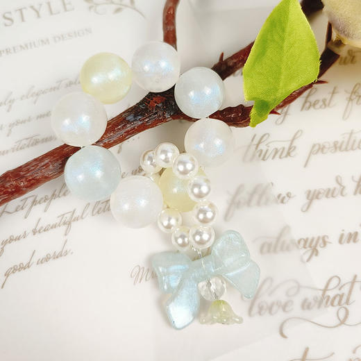 【小清新仙女文玩】糖果色手捻念珠 把玩手串绕指柔挂件 商品图9