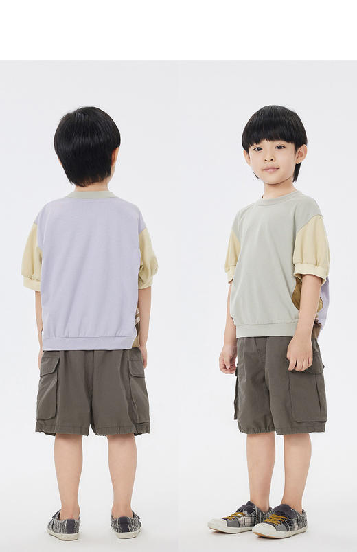 jnby  23年夏款  棉麻府绸工装风短裤  1N5E14000 商品图7