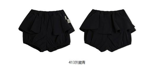 jnby  23年夏款  全棉微皱短裤  YN5E11430 商品图5