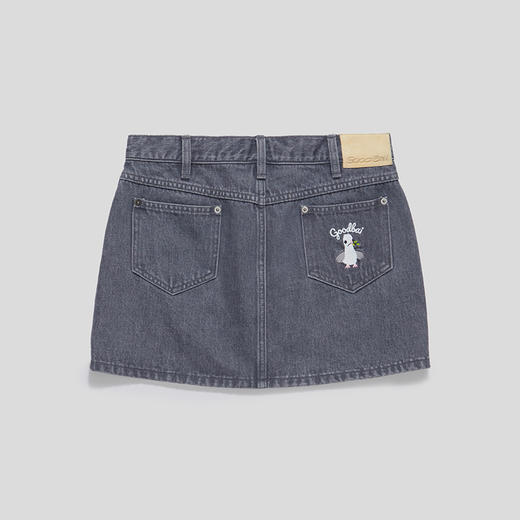 GOODBAI GOODEES牛仔洗水超短裙 商品图2