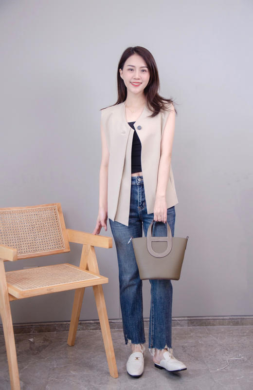 爱心磨边牛仔裤（一口价） 商品图5