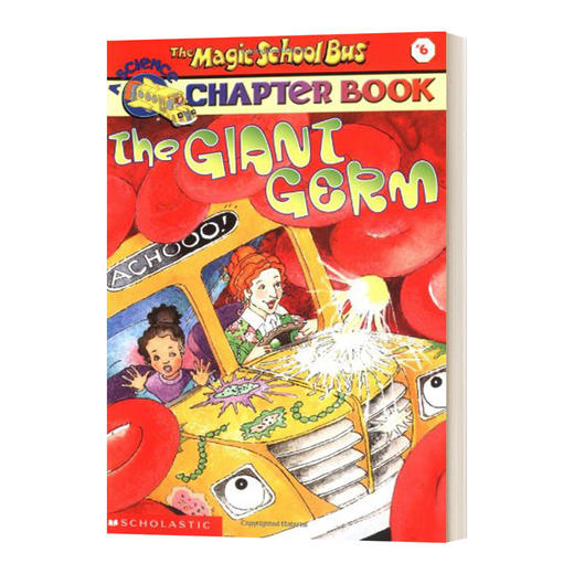 英文原版 The Giant Germ 神奇校车科学章节阅读6 大细J菌 The Magic School Bus Science 英文版 进口英语原版书籍 商品图0