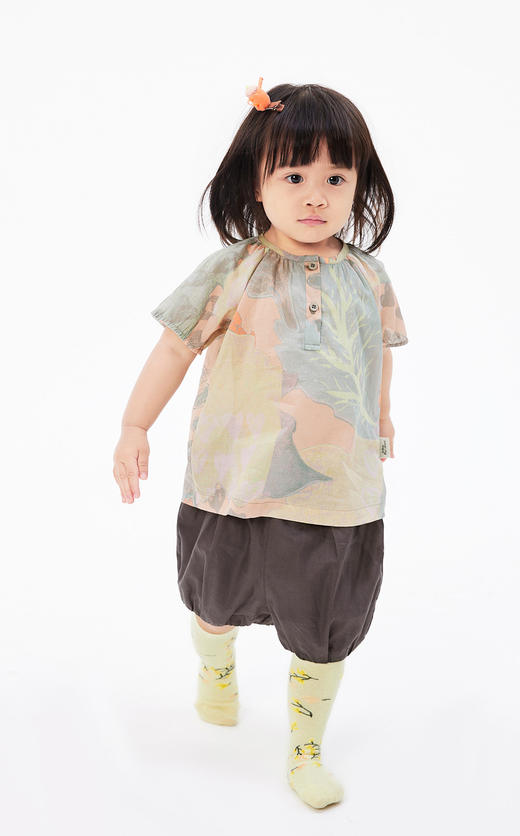 jnby  23年夏款  高支府绸细腻短袖TOP  YN5211510 商品图3