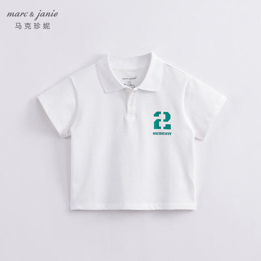 【科技凉感面料】马克珍妮夏装新款 男童POLO衫230875 商品图1
