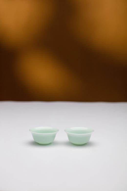 谷雨山房 翠青釉灵泽杯 商品图1