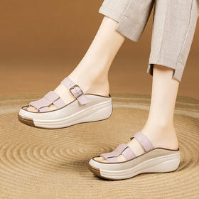 夏季新款，摇摇底厚底拖鞋XYM-k773