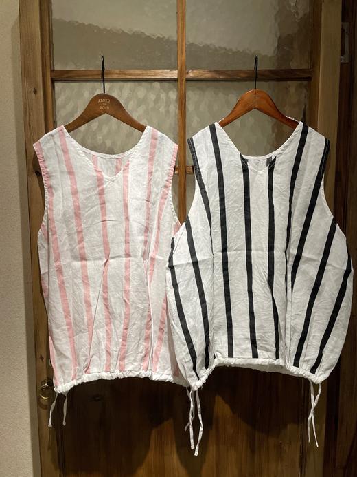 （4折）Laboratory2色条纹无袖上衣 商品图9