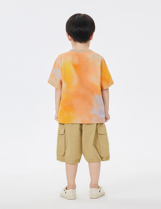 jnby 23年夏款  扎染工艺晕染短袖T恤   1N5113920 商品图5