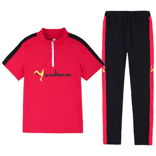 纯棉立领韩版云顶服两件套休闲运动套装TR-HYL2183 商品图4