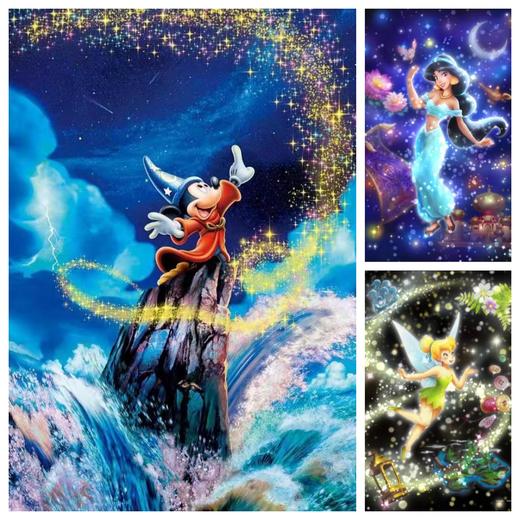 日本TENYO 迪士尼米奇公主系列拼图漫威全人物复仇者联盟拼图 商品图1