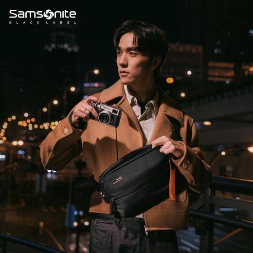 新秀丽PREMIUM YOUTH黑标高端商务胸包QO5*003 商品图4