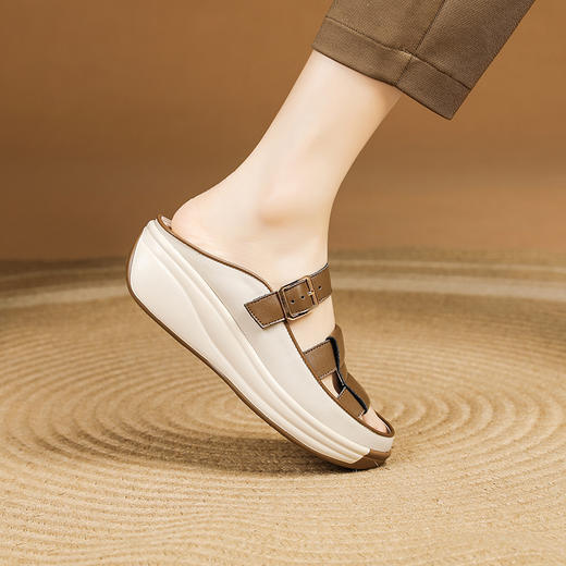 夏季新款，摇摇底厚底拖鞋XYM-k773 商品图8