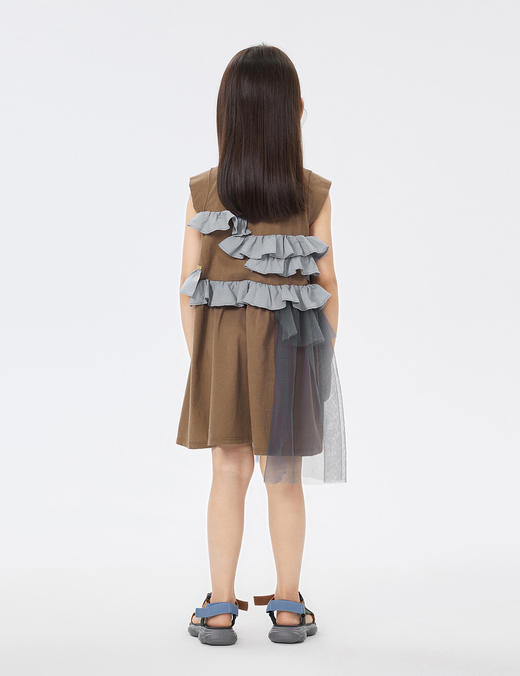 jnby  23年夏款  长绒棉轻薄无袖连衣裙 1N5G13020 商品图6